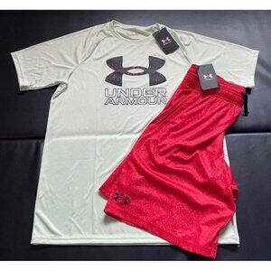 NWT Under Armour Athletic Set Boys Youth Size XL